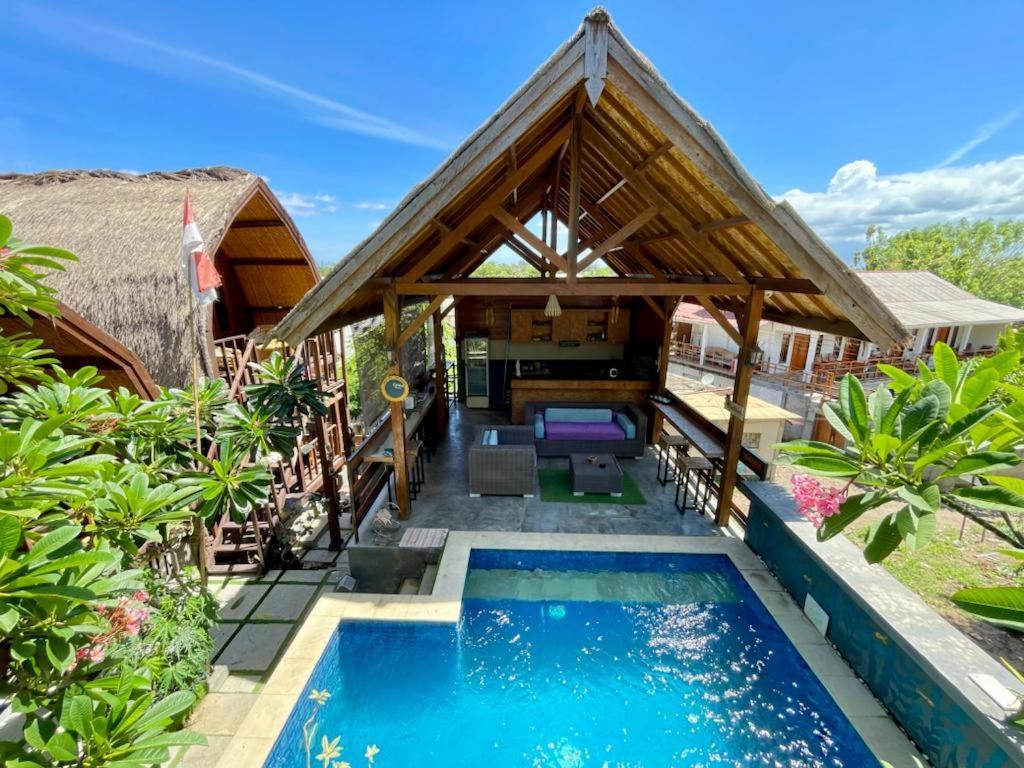 Hotel The Golden Ave Bungalow Gili Trawangan Exterior foto